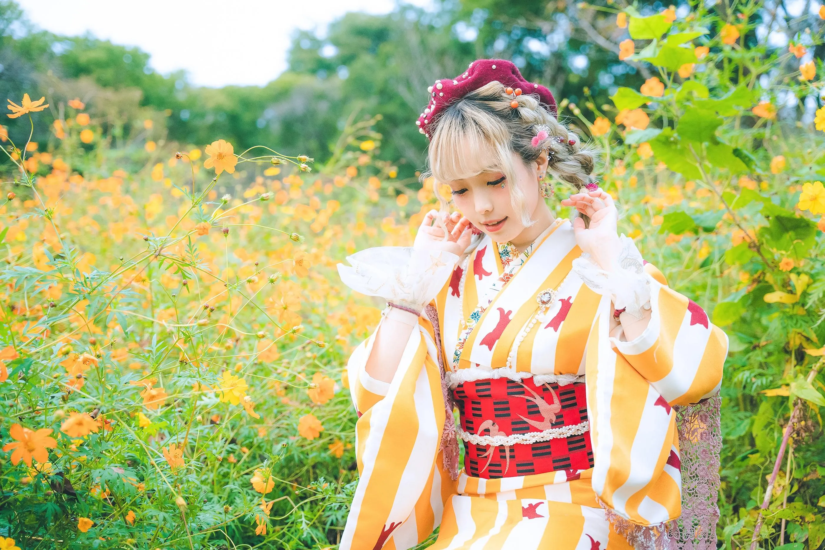 ElyEE子 – NO.90 [2020 Ely Collection] Digital photo set 10套-6 Retro Kimono II [62P]插图1